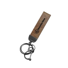 Load image into Gallery viewer, Mercedes-Benz Leather Car Keychain
