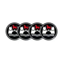 Load image into Gallery viewer, 4pcs 56mm Wolfsburg Edition Wheel Center Hub Stickers for Volkswagen
