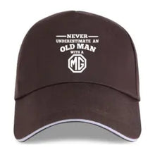 Load image into Gallery viewer, Old Man MG Logo Baseball Cap
