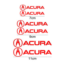 Load image into Gallery viewer, Set Acura Wheel Brake Caliper Sticker
