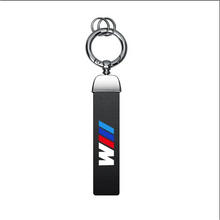 Load image into Gallery viewer, BMW M Power Performance Leather Keychain

