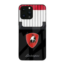 Load image into Gallery viewer, Lamborghini Phone Case for iPhone Models Gold/Red
