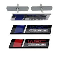 Load image into Gallery viewer, WRC FIA World Rally Championship Emblem/Grille Emblem
