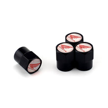 Load image into Gallery viewer, 4pcs Honda Wing Tire Valve Caps - White Wing
