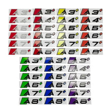 Load image into Gallery viewer, ABS Trunk Emblem for Audi
