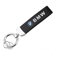 Load image into Gallery viewer, BMW M Power Performance Leather Keychain
