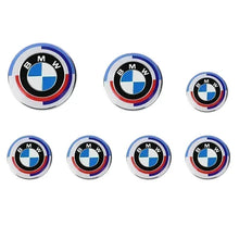 Load image into Gallery viewer, 7pcs Set Black BMW Logo Emblems
