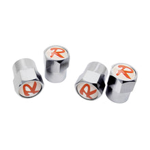 Load image into Gallery viewer, 4pcs R Line Logo Tire Valve Caps for Volkswagen

