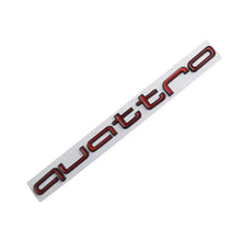 Load image into Gallery viewer, Audi Quattro Trunk Emblem Sticker
