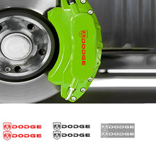 Load image into Gallery viewer, Set Dodge Wheel Brake Caliper Sticker

