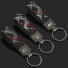 Load image into Gallery viewer, Volkswagen / R / Rline Logo Braided Keychain
