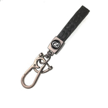 Load image into Gallery viewer, Lexus Logo Keychain Braided Leather Rope
