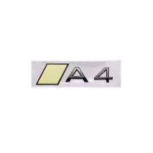 Load image into Gallery viewer, Audi ABS Trunk Emblem - Yellow
