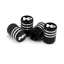 Load image into Gallery viewer, 4pcs Hummer H2 Logo Tire Valve Caps
