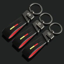 Load image into Gallery viewer, Volkswagen Logo Leather Keychain
