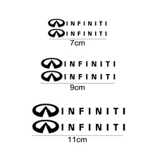 Load image into Gallery viewer, Set Infiniti Wheel Brake Caliper Sticker
