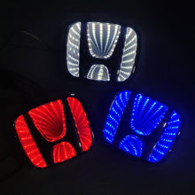 Load image into Gallery viewer, Honda LED Trunk Emblem- 9 x 7.5cm, 9.8 x 8 cm.
