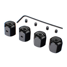 Load image into Gallery viewer, 4pcs Chevrolet Logo Anti-theft Tire Valve Caps
