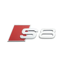 Load image into Gallery viewer, Audi S series Car Fender Trunk Rear Logo Sticker ABS
