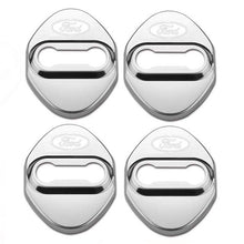 Load image into Gallery viewer, 4pcs Ford Logo Door Lock Cover for Focus Explorer Escape
