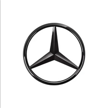 Load image into Gallery viewer, Mercedes-Benz 52mm Steering Wheel Emblem- adhesive-back version
