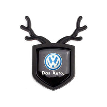Load image into Gallery viewer, 2pcs Volkswagen Shield Antler Emblems
