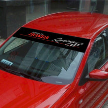 Load image into Gallery viewer, Powered By Honda Reflective Windshield Sticker
