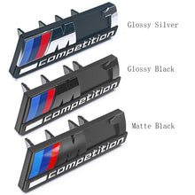 Load image into Gallery viewer, Car Front Grille Sticker Emblem 3D Badge for Thunder Edition M1 M2 M3 M4 M5 M6 M7 M8 X1M X2M X3M X4M X5M X6M COMPETITION
