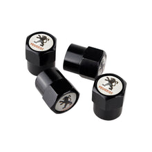 Load image into Gallery viewer, 4pcs Peugeot Logo Tire Valve Caps
