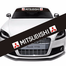 Load image into Gallery viewer, Mitsubishi Reflective Windshield Sticker

