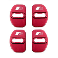 Load image into Gallery viewer, 4pcs Audi Sline Logo Door Lock Cover for TT RS A6 (2017, 2019)
