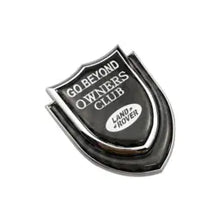 Load image into Gallery viewer, Land Rover Logo Owners Club Shield Emblem
