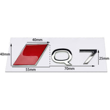 Load image into Gallery viewer, Audi Trunk Emblem Metal - Silver
