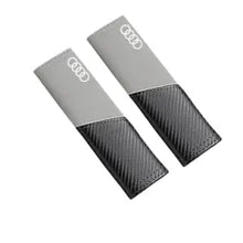 Load image into Gallery viewer, 2pcs Audi Logo Seat Belt Pads

