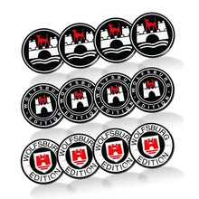 Load image into Gallery viewer, 4pcs 56mm Wolfsburg Edition Wheel Center Hub Stickers for Volkswagen
