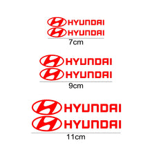 Load image into Gallery viewer, Set Hyundai Wheel Brake Caliper Sticker
