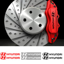 Load image into Gallery viewer, Set Hyundai Wheel Brake Caliper Sticker
