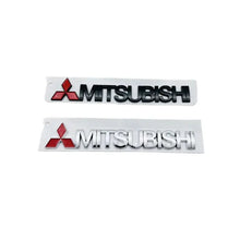 Load image into Gallery viewer, Mitsubishi Letters Metal Emblem
