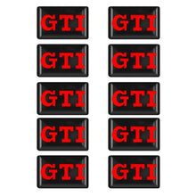 Load image into Gallery viewer, 10pcs Volkswagen GTI R Buttons Vinyl Decals
