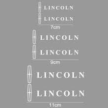 Load image into Gallery viewer, Set Lincoln Wheel Brake Caliper Sticker
