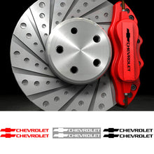 Load image into Gallery viewer, Set Chevrolet Wheel Brake Caliper Sticker

