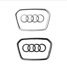 Load image into Gallery viewer, Audi Logo Steering Wheel Center Emblem Cover for Q3 2019-2024 Q7 Q5L Q8 2018-2024 SQ5 2019-2023
