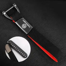 Load image into Gallery viewer, Volkswagen Leather Keychain
