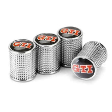 Load image into Gallery viewer, 4pcs Volkswagen Rline/GTI Logo Tire Valve Caps
