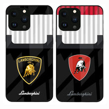 Load image into Gallery viewer, Lamborghini Phone Case for iPhone Models Gold/Red

