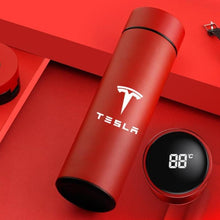 Load image into Gallery viewer, Tesla Thermos Bottle With Water Temp Display
