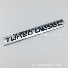 Load image into Gallery viewer, TURBO DIESEL Silver Emblem Sticker

