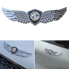 Load image into Gallery viewer, MG Logo Wings Badge Emblem Sticker
