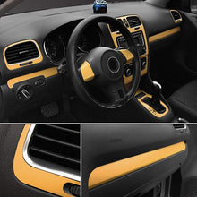 Load image into Gallery viewer, Set Car Central Control Dashboard Panel Cover Stickers for Volkswagen Golf 6 MK6
