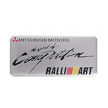 Load image into Gallery viewer, Mitsubishi Ralli Art Logo Trunk Emblem Sticker
